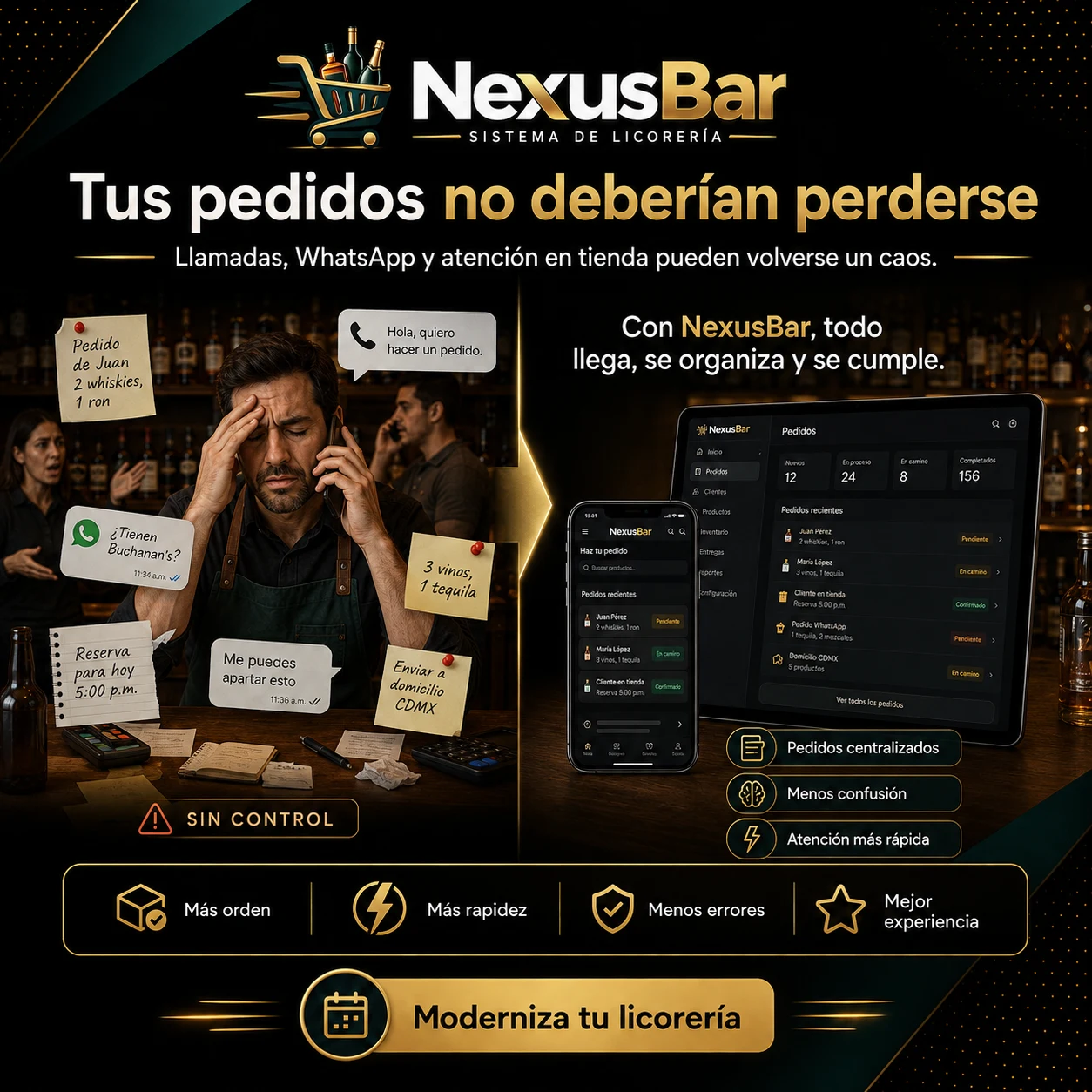 Presentación de Licorería Standard — Ecommerce, POS y Delivery