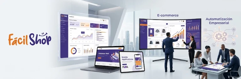 Captura de Sistema de Gestión Empresarial